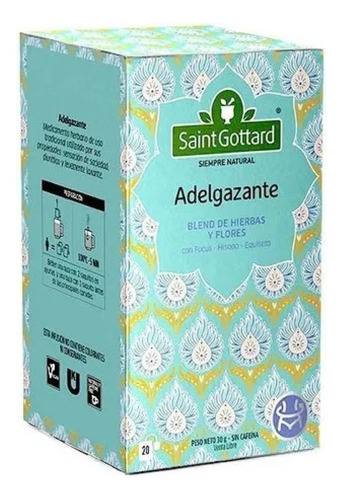 Te Adelgazante Saint Gottard X 20 Saq