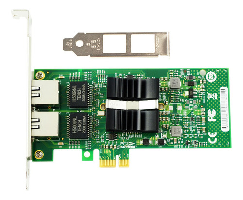 Tarjeta Adaptadora De Red Gigabit Pci-e X1 Con Chip 82576-t2