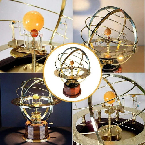Decoración De Escritorio Grand Orrery, Modelo Del Sistema So