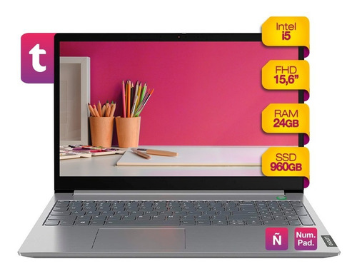 Imagen 1 de 6 de Lenovo Thinkbook I5 Fhd 16gb Ram + 960gb Ssd + Win 10