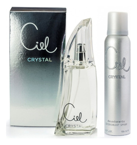 Ciel Crystal Kit Pefume 80ml + Desodorante