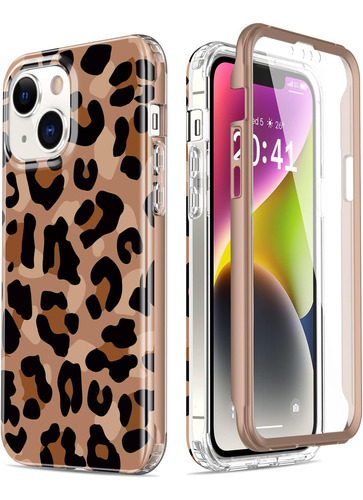 Funda Esdot Para iPhone 14 Plus C/pant Cheetah