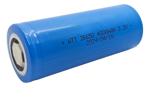 Pila Ifr26650 Litio Hierro (lifepo4) 3,2 V 4000 Mah Bfn