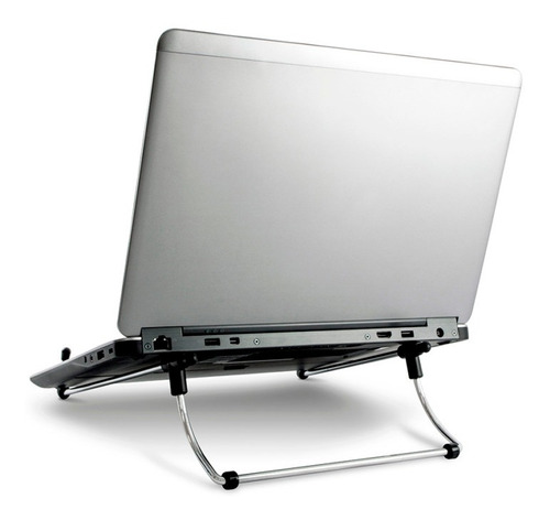 Imagem 5 de 7 de Suporte Para Notebook Metal Regulável Cromado Reliza