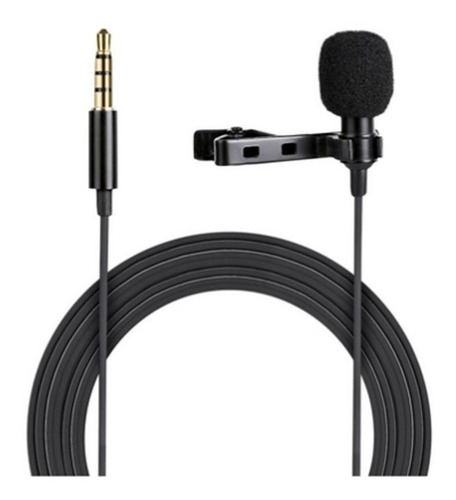 Imagen 2 de 2 de Micrófono Rode Lavalier Go condensador omnidireccional negro