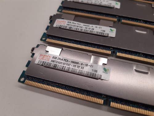 Imagem 2 de 7 de Memoria Servidor 8g Pc3-10600r Ecc Reg 1333mhz Rdimm Hynix