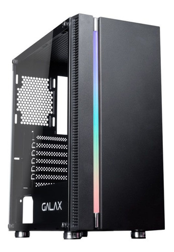 Gabinete Gamer Galax Gx600 Quasar Cor Preto