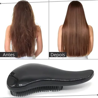 Kit 10 Escovas Mágicas Desembaraçadora Profissional Atacado Multicolorido