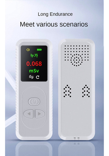 Dosímetro Personal Con Detector De Radiación Nuclear Geiger