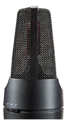 Microfone de condensado de diafragma grande Se Electronica X1 S, cor preta