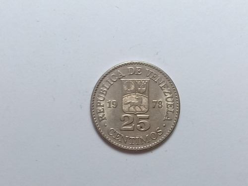 Moneda Antigua Venezolana Año 1978