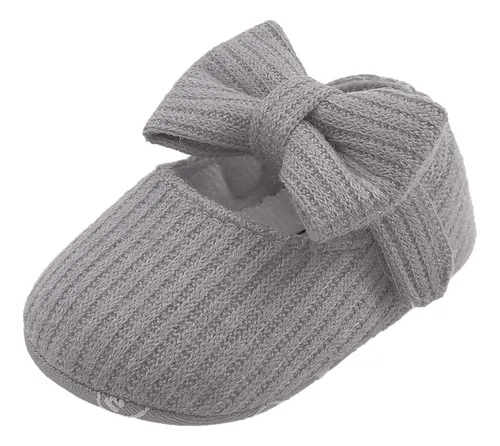 Botas Suaves Con Forma De Lazo Para Niñas, Botas Blandas Par