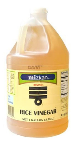 Vinagre De Arroz 7.6lt Mizcan Original 100% Concentrado