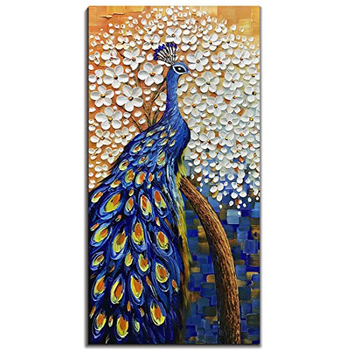 **pinturas, Pintura Al Óleo De Pezca Árbol De 24x48 P...