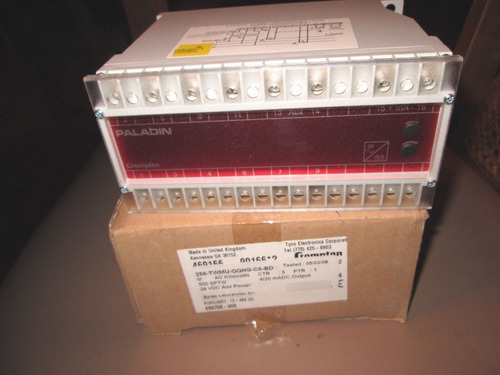 Crompton Paladin 256-twmu-qqhg-c6-bd Transducer 24 Vdc A Ddc
