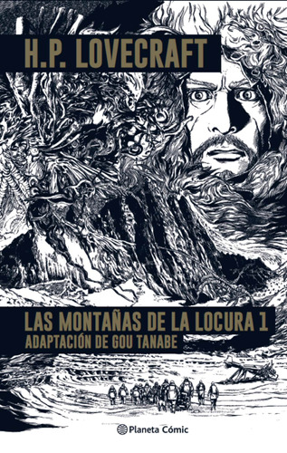 Las Montañas de la Locura- Lovecraft nº 01/02: Adaptación de Gou Tanabe, de Tanabe, Gou. Serie Cómics Editorial Comics Mexico, tapa dura en español, 2022