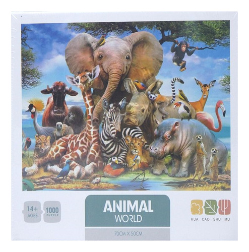 Rompecabeza Puzzle X 1000pzs Animal World Fd1000269 (25)