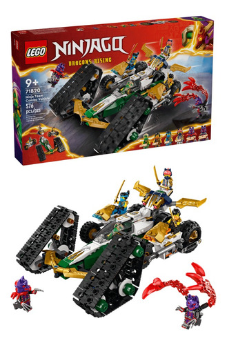 Lego® Ninjago® Vehículo Combinado Del Equipo Ninja 71820 576 Ninjago
