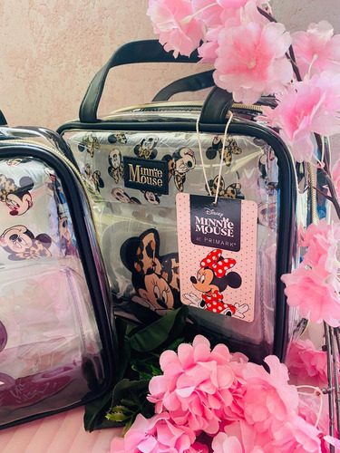 Cosmetiquera Minnie Mouse Disney Primark Color Negro