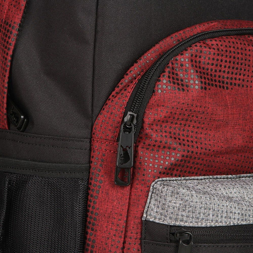 Mochila Notebook Red Bull Original Vermelha Preta Block Red