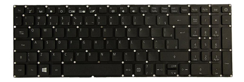 Teclado Compatível Com Notebook Acer 3 A315-53-34y4 Sleep F1