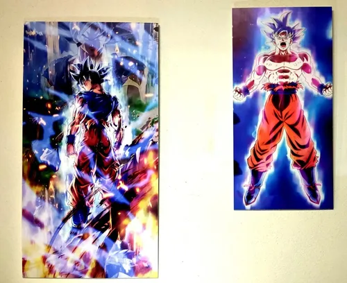 Set Cuadros Dragon Ball Z Super Goku Ultrainstinto Set Cuadros Dragon Ball Z Super Goku Ultrainstinto