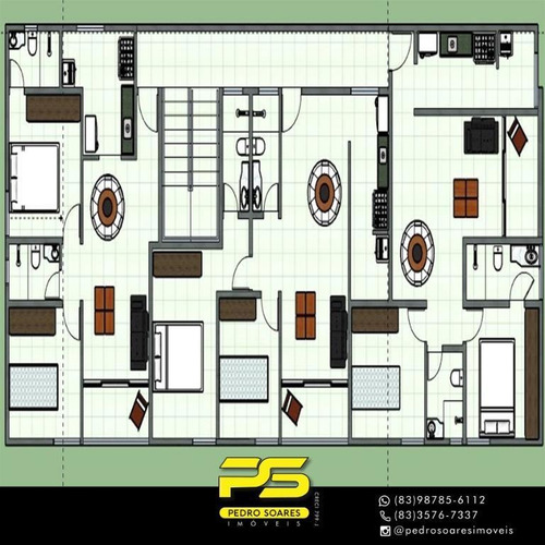 Apartamento Com 2 Dormitórios À Venda, 55 M² Por R$ 149.900 - Valentina De Figueiredo - João Pessoa/pb - Ap3846