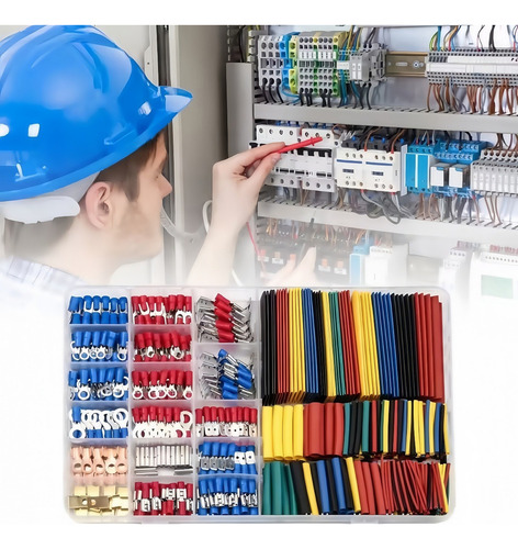 Conjunto De Terminales Eléctricos De Tubos Termorretráctiles