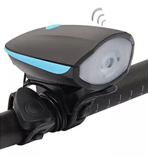 Luz Led Frontal Con Bocina Usb Delantera Bicicleta Ciclismo