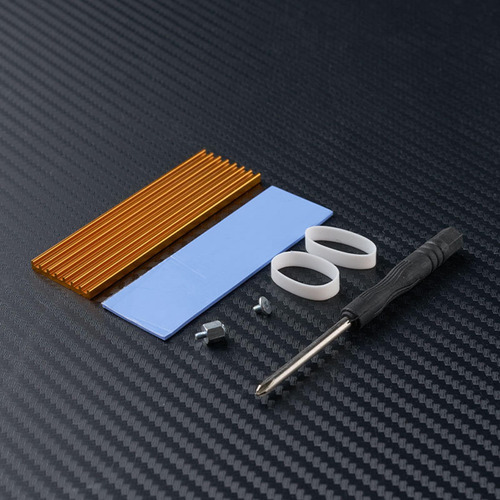 3 Disipador De Calor M.2 2280 Ssd Con Almohadilla Térmica