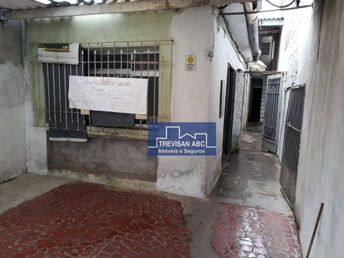Salão Comercial Para Locação No Planalto/sbc 130m², 3 Salas - Sl0051