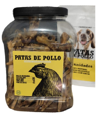 Patas De Pollo Para Perro Deshidratadas