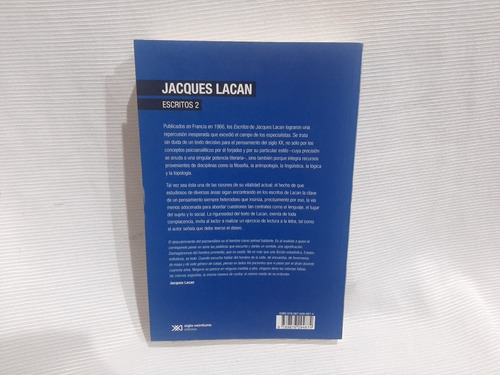 Escritos 2 Jaques Lacan Siglo Xxi