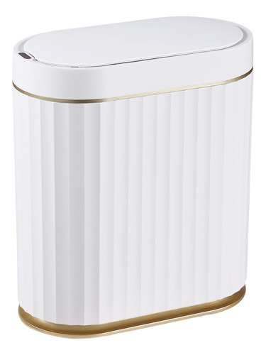 Cubo De Basura Elpheco Automático Impermeable 2 Galones Color