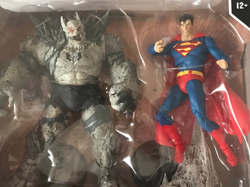 Batman Doomsday Devastator Vs Superman Box Set Mcfarlane Dc (Usado)