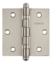 Comprar Bisagra Acero Inox Con Rulemán Cabeza Redonda 4'' Hermex