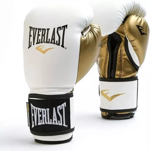 Guantes Boxeo Everlast Powerlock 2r Hoop & Loop + Estuche