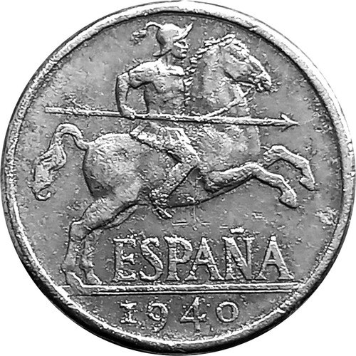 España Moneda De 10 Centimos Del Año 1940 - Km #166
