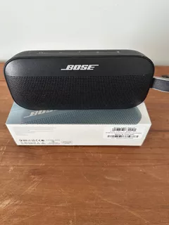 Caixa De Som Bose Soundlink Flex Bluetooth Black Preto