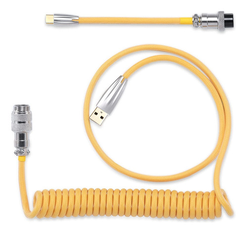 Cable En Espiral Para Teclado Mecánico Personalizado U...