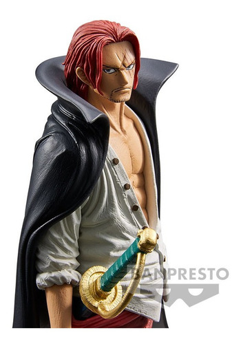 Imagen 2 de 7 de Figura Shanks King Of Artist One Piece Film Red