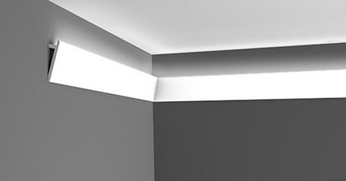 Moldura Anime Denso Tipo Yeso Pared-techo Luz Indirecta Led