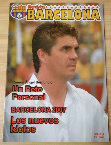 Barcelona Sporting Club Ecuador Guayaquil Revista 