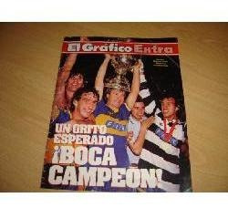 Boca Campeon Supercopa 89 El Grafico Extra Raro
