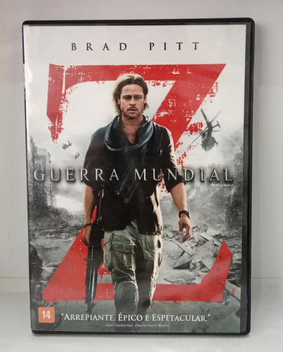 Dvd Guerra Mundial Z - Brad Pitt * Original