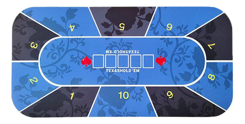 Mesa De Póquer Estera De Mesa Familiar 120x60cm Casino De