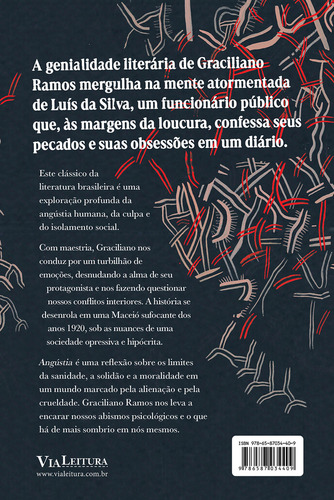 Angústia - Edição Especial Com Marcador + Postal - Graciliano Ramos, De Graciliano Ramos. Editora Via Leitura, Capa Mole, Edição 1 Em Português, 2024
