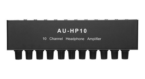 Au-hp10 Amplificador De Auriculares Estéreo De 10 Canales (a