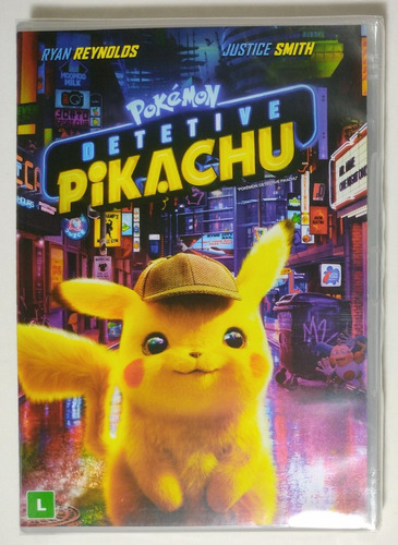 Dvd Detetive Pikachu (novo/lacrado)