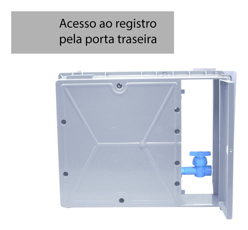 Imagem 5 de 7 de Caixa Padrão Sabesp 01 Ou 02 Hidrômetros - Strahl